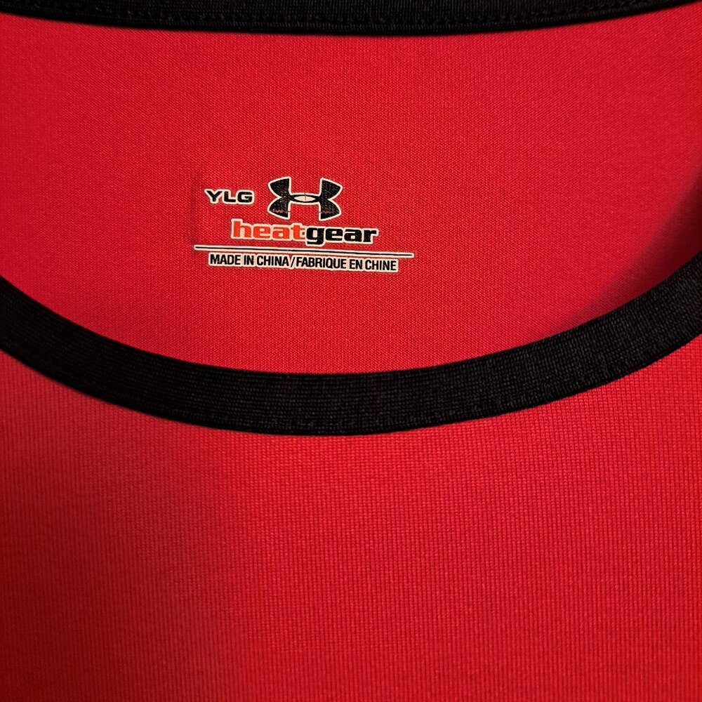 Under Armour HeatGear Colorblock Short Sleeve Shirt - Picture 3 of 7